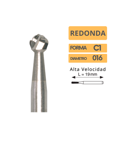 Fresa Carbide Redonda C1...