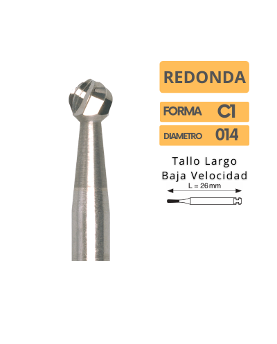 Fresa Carbide Redonda C1...