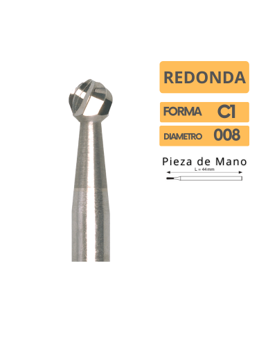 Fresa Carbide Redonda C1...