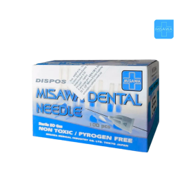 Aguja Dental Extra Corta 30g x 1/2" 12 mm Misawa