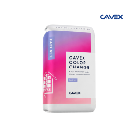 Alginato Cromatico Premium Fraguado Rapido 500 grs. Color Change Cavex