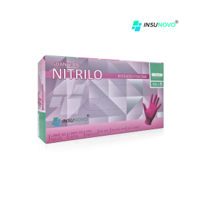 Guantes Nitrilo Fucsia Rosado Insunovo