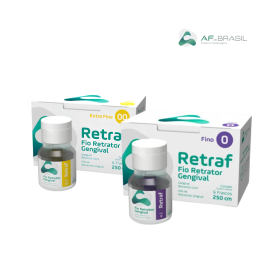 Hilo Retractor Gingival Encia Retraf (Extra Fino a Fino) AF do Brasil