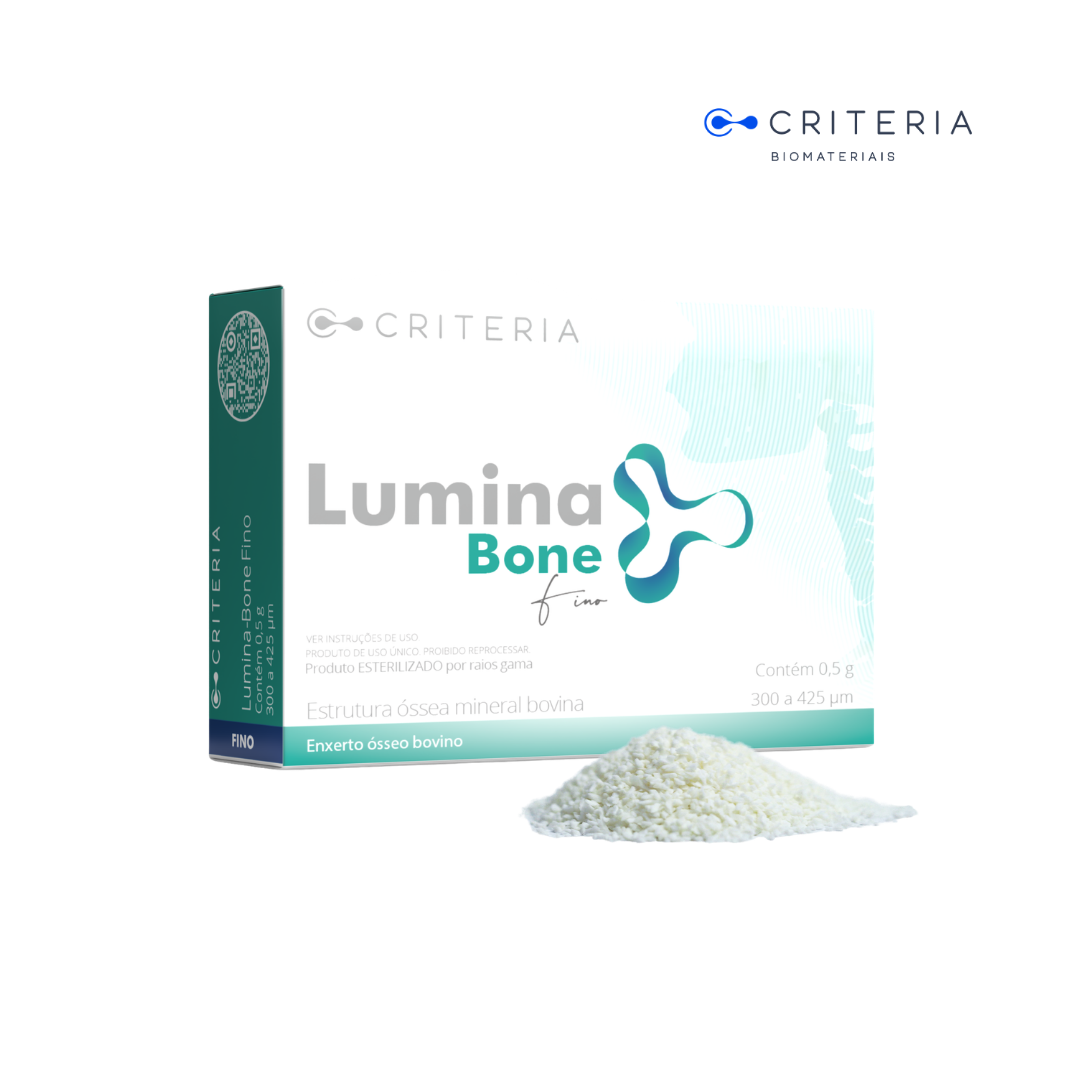 Injerto Oseo Bovino 0.5 grs. (Fino, Medio y Grueso) Lumina-Bone Criteria