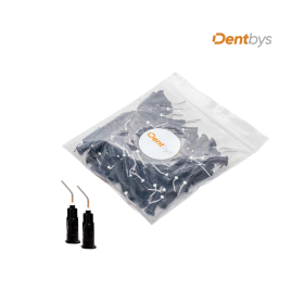 Punta Aplicacion Acido y Flow 100 un. Negra Dentbys