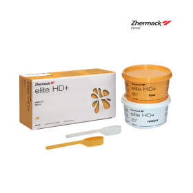 Silicona por Adicion Pesada Fraguado Rapido 500 ml. -Amarilla- Elite HD+ Zhermack