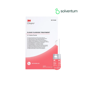 Barniz de Fluor Unidosis 2,1% Fluoruro Sodio Transparente Caja 100 un. Clinpro Clear 3M