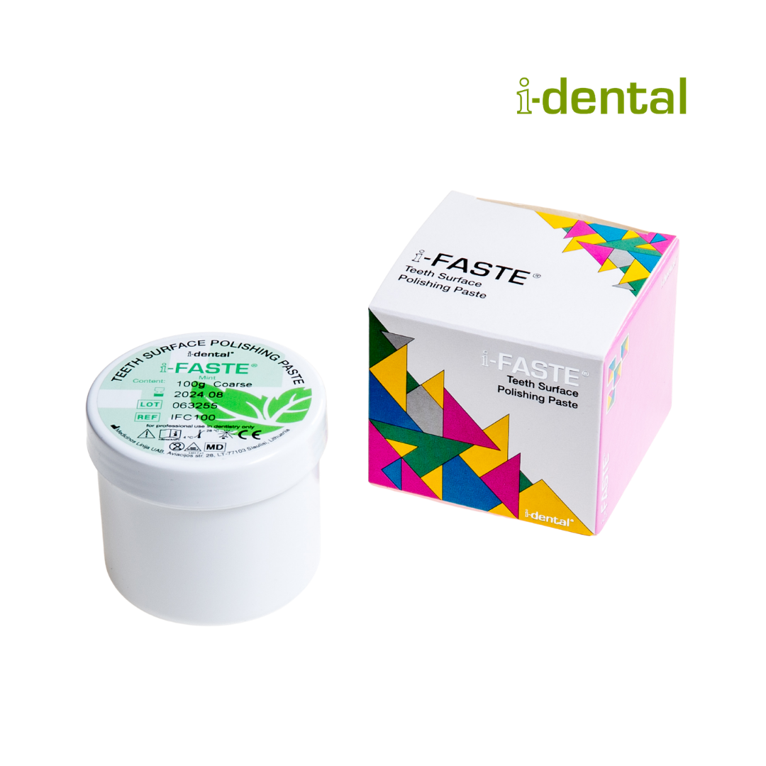 Pasta Profilaxis Gruesa Menta 100 gr. i-FASTE i-Dental