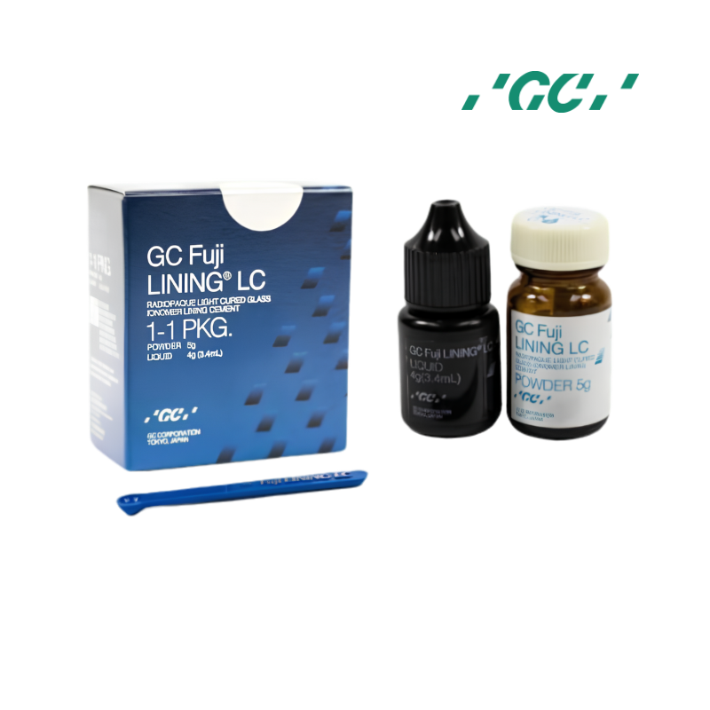 Vidrio Ionomero Base Liner 1-1 Polvo 5 g. + Liq. 3,4 ml. GC Fuji LINING LC GC