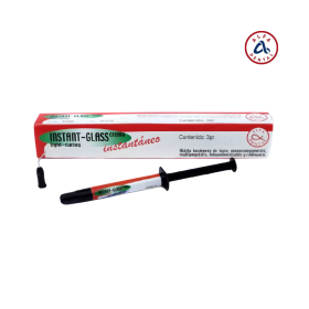 Vidrio Ionomero de Base Liner Jeringa 3 grs. Alfa Dental